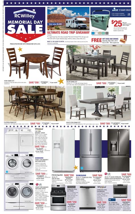 Rc willey presidents day sale 2023 - RC Willey Memorial Day Sale 2023, Ads, & Deals : -RC Willey is a store that sells home goods including furniture, electronics, and appliances, and they